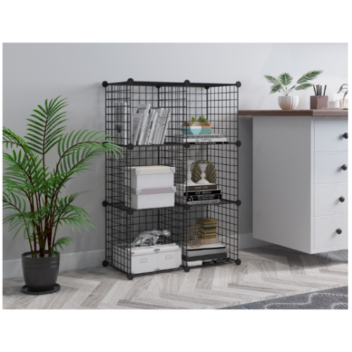 bookshelf save the space combination iron receives